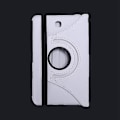 Miniatyrbillede 5 af 5: 2 stk. Etuier til Galaxy Tab 4 Tablet Sm-t230 Sm-t231 360 Graders Rotation Housing, Hvid & Kaffe