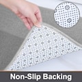 Miniatyrbillede 3 af 5: Memory Foam Bademåtte 23,6x47,2 tommer, skridsikker bademåtte absorberende bademåtter til badeværelse, grå