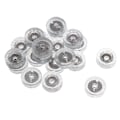 Pikkukuva 1 / 4: 20 Silikonista Tuolin Jalkasuojaa, Jalkapehmusteet, Huonekalujen Lattiansuojat, 18mm Pyöreät