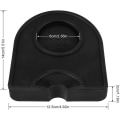 Miniatyrbillede 3 af 5: Multifunktionel Tyk Ikke-Skridsikker Slidstærk Kaffe Anti-Pry Pad Silikon Pad (sort) 1 Pak