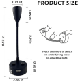 Miniatyrbilde 4 av 5: 12v-24v LED Leselys, RV-dimbar Leselampe med USB-lader, for Bobil Reisebil Trailer