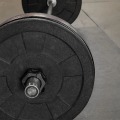 Pikkukuva 5 / 5: Pari olympialaista käsipainon lukituskaulusta, T 5 cm, turvalliset räikkälukot ammattimaisiin harjoituksiin, musta