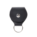 Miniatyrbillede 1 af 5: Læder Plektrum Holder Nøglering Holdbar Materiale Til Elektrisk Akustisk Bas Guitar (2 stk, Sort+Brun)