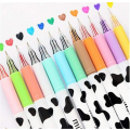 Miniatyrbilde 1 av 8: 12 stk Søte Diamant Gelpen Melkeku Penner Skriving Koreansk Kawaii Papirvarer Materiale Escolar Kontor Skoleutstyr