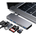 Pikkukuva 5 / 5: Usb-C-hubiadapteri Macbook Pro/Air 2020 2019 2018:lle, 6-in-1 Usb-c-tarvikkeet C
