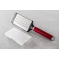 Miniatyrbillede 5 af 8: d Core Medium Etched Grater, Empire Red, 11,6 tommer, Rustfrit Rustfrit Stål, KAG320OHERE, DX260 Cheese Grater Tin Opener