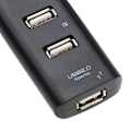 Miniatyrbilde 5 av 5: USB-hub 2.0 - Høyhastighets USB-hub-splitter med 4 porter, USB-hub-adapter for bærbare datamaskiner, mottaker, datamaskin A