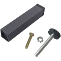 Miniatyrbillede 2 af 5: 2 stk. Justerbare Metalben til Seng Møbler Hardware Skab Fodben