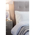 Miniatyrbilde 6 av 8: Putevar 2-pak hvitt - Børstet polyester mikrofiber putevar med konvoluttlukking, 50 x 75 cm White 2pcs Pillowcases(50x75cm)