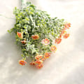 Miniatyrbillede 1 af 5: Idyllisk minimalistisk krysantemum indicum kunstig falsk blomsterplanter hjemmedekorationsbryllupsbuket
