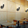 Miniatyrbillede 4 af 5: Industriel Jern Metal Vægskænke, Retro Edison Lampe E27 Sokkel Loft Retro Belysning Til Soveværelse, Stue, Spisestue, Gang (sort)