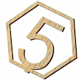 Miniatyrbillede 2 af 4: 1-20 Træ Bryllup Bordnumre Hexagon Form Med Holder Base Catering Dcor