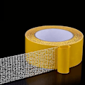 Miniatyrbillede 3 af 4: Høj Adhæsiv Styrke Mesh Dobbeltsidet Tape, Stærk Tape, Dobbeltsidet Monterings Tape Til Tæppe Kant Tætning (1 Styk, Gul)