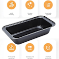 Miniatyrbilde 3 av 5: Brødform, Perfekt For Brød Baking Hjemme Og Catering