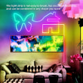 Miniatyrbild 5 av 5: Neon Rep Ljus DIY LED-lampa med musiksynkronisering för sovrum vardagsrum 16,4 fot