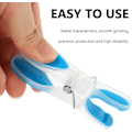 Miniatyrbillede 2 af 7: 90 stk. Tøjstativer Stærke Klips Vaskeri Hjem Tøjpinde Vindtætte Tøjpinde Ekstra Store Skridsikre Ergonomiske Bløde Gummigrebs 4 Farver Blue, Orange, Green, Red