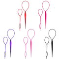 Miniatyrbild 1 av 5: Hårfläta Tillbehör Hästsvans Styling Maker Clip Fransk Fläta Verktyg Magic Topsy Tail Loop Hår Set För Kvinnor Flickor Styling Maker Hår Styling Tillbehör