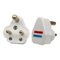 Miniatyrbillede 2 af 5: 5 Amp runde stikkontakter til netstik 3-polede belysningsstik til scenen belysning lampe (sort 5 stk) (yu-b)