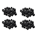Miniatyrbillede 1 af 5: Hjemme Møbler Sorte Gummi Fødder 13 Mm X 7 Mm 120 Stk