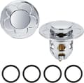 delar universal diskbänkspropp (silver), pop-up diskbänkspropp anti-FX-