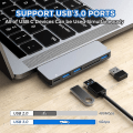 Pikkukuva 4 / 5: Usb-C-hubiadapteri Macbook Pro/Air 2020 2019 2018:lle, 6-in-1 Usb-c-tarvikkeet C