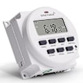 Miniatyrbild 2 av 3: Sinotimer 15.98 Tums LCD Digital Timer 12V DC 7 Dagar Programmerbar Tidbrytare TM618N