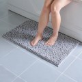 Miniatyrbilde 5 av 5: Solidfarget Baderom Chenille Antislipp Teppe Dørmatte Toalett Teppe