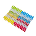 Miniatyrbillede 1 af 7: 90 stk. Tøjstativer Stærke Klips Vaskeri Hjem Tøjpinde Vindtætte Tøjpinde Ekstra Store Skridsikre Ergonomiske Bløde Gummigrebs 4 Farver Blue, Orange, Green, Red
