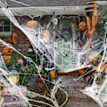 Pikkukuva 1 / 6: 200g Halloween-hämähäkkipunkit Koristeet 30 Tekokäärmeillä, Supervenyvä 1000 Neliöjalkaa Hämähäkkipunkit Halloween Sisä- / Ulkotilojen Juhlatarvikkeille