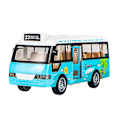 Miniatyrbillede 1 af 3: Skolebus Model Legetøj Simuleringsbus Legetøj Børnebus Legetøj Med Lys Og Musik