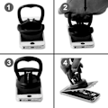 Miniatyrbillede 3 af 5: 2 stk. Stærke Sugkopper, Skærm Sugkop Reparationsværktøj Til Imac, Iphone, Ipad, Computer, Tablet, Lcd Skærm Åbningsværktøj