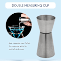 Miniatyrbillede 2 af 5: 2x Mindre Stål 25/50 Ml Jigger Bar Craft Dobbelt Måle Peg Måling Til Bar