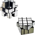 Miniatyrbilde 4 av 5: Speilkube Speilkube Puslespill, Super Smooth Magic Cube Puslespill 3d Magic Cube Profesjonell