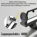 Miniatyrbilde 4 av 5: Utvidbar klesstativ for uttrekking, montering i skaptak, stang, kleshengere utvidbar 30c
