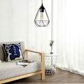 Miniatyrbild 6 av 8: Lampskärm Tak, Metall Lampskärmar, Trådljusskärm Svart, för Kök, Matsal, Sovrum, Hall Black