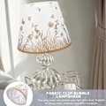 Miniatyrbillede 3 af 3: Hvide Lampskærme Gulvlampe Skærm Bordlampe Skærm Bord Chandelier Lampskærme Linje Lampskærm Brugerdefinerede Lampskærme