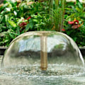 Miniatyrbillede 4 af 4: Springvandstuds - Messing Sprøjtehoved Messing Springvanddyse, Til Have Springvand Vandgardin Sprinkler Landskabssprinkler