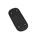 Miniatyrbillede 1 af 5: Taskebund For Hæklet Taske Pudebund PU Læder Taskebund Til Strikning Taske Håndtaske DIY Skulder Crossbody Tasker Tilbehør (4stk, Sort)