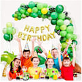 Miniatyrbild 4 av 5: Dinosaurie födelsedagsfest dekorationer pojke stora dinosaurie födelsedag ballonger barn födelsedagstårta topper för pojke födelsedagsfest stor