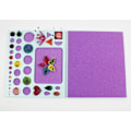 Miniatyrbilde 3 av 7: Quilling-verktøy, Quilling-brett, 3 i 1 Quilling-malbrett med pinner, Quilling-strikkebrett Korkform Støpeverktøy DIY-verktøy, Quilling-skallbrett Purple