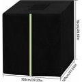 Miniatyrbild 2 av 5: IBC-skydd, Tank IBC-behållare Skydd, 420D UV-skyddat IBC/regn Skydd med blixtlåsöppning, Reflekterande tejp, För behållare