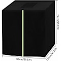 Pikkukuva 2 / 5: IBC-kannen suojakansi, säiliö IBC-kannen suojakansi, 420D UV-suojattu IBC/sadekansi vetoketjulla, heijastava nauha, säiliöille