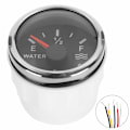 Miniatyrbillede 7 af 8: Vandstandsmåler, 52mm/2 tommer Vandstandssensor 9‑30V DC Smart Alarm til Marinebåd RV 0‑190ohm Europæisk Sensor (Sort) Vandvæske Niveau Måler