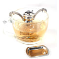 Miniatyrbillede 4 af 5: Fødevaresikker 8/20 rustfrit stål løs blad te-infuser. Sød dyreformet infuser. Urte