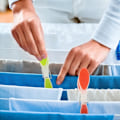 Miniatyrbillede 6 af 7: 90 stk. Tøjstativer Stærke Klips Vaskeri Hjem Tøjpinde Vindtætte Tøjpinde Ekstra Store Skridsikre Ergonomiske Bløde Gummigrebs 4 Farver Blue, Orange, Green, Red