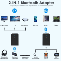 Miniatyrbilde 2 av 5: Bluetooth 5.0 Sender og Mottaker for TV til Bluetooth-hodetelefoner