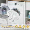 Miniatyrbild 3 av 5: 6 st Ångmopp Pads Ersättningsgolvmopp Pad Mikrofiberduk Tvättad Täck