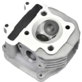 Miniatyrbillede 1 af 5: 57,4 mm Cylinderhoved For Gy6 150cc Motor Big Bore Kit Motor Kina Scooter Dele 4 Slag 152qmi 157qmj Atv Firehjul