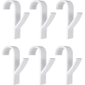 Pikkukuva 1 / 5: 6 kappaletta pyyhekuivaimen pidikettä, pyyhekuivaimen koukku, pyyhekuivaimen koukku, valkoinen muovi