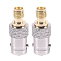Miniatyrbillede 1 af 5: 2x F / F Rf Sma Hun til Bnc Hun Adapter Antennekabel Rfb-1142